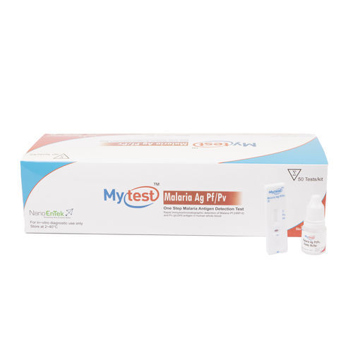 Kit di test della malaria - Mytest - Biofootprints Healthcare Pvt Ltd - per antigeni / di Plasmodium / di sangue