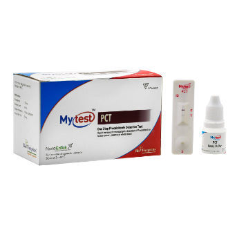 Kit di test di PCT - Mytest - Biofootprints Healthcare Pvt Ltd - per malattie infettive / al plasma / di siero