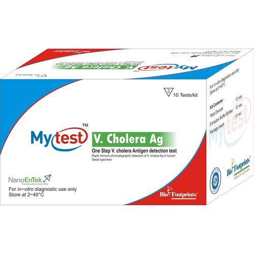 Kit di test del colera - Mytest - Biofootprints Healthcare Pvt Ltd - per antigeni
