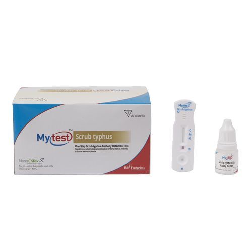 Kit di test di tsutsugamushi (tifo fluviale giapponese) - Mytest - Biofootprints Healthcare Pvt Ltd - per anticorpi / d'IgG / di IgM