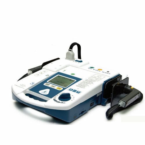 Defibrillatore esterno semiautomatico - CU-ER5 - CU Medical Germany GmbH - manuale / con monitor multiparametrico / bifasico
