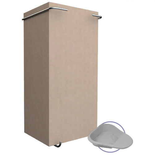 Distributore per padelle igieniche - AB1 - C.A.M. Hospital - da parete / in acciaio inossidabile