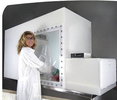 Incubatore da laboratorio a CO2 - I-GLOVE - BioSpherix Ltd. - a O2 / per coltura cellulare / da terra