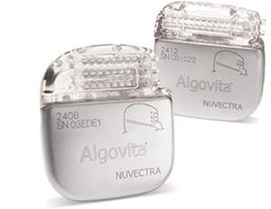 Neurostimolatore impiantabile - Algovita® SCS - Nuvectra - midollare / programmabile a distanza