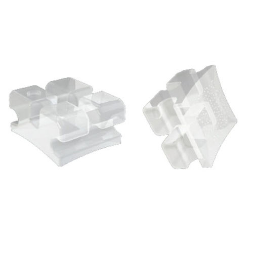 Bracket ortodontici estetico - Sapphire ROSA - GNI Co.,Ltd - monocristallino