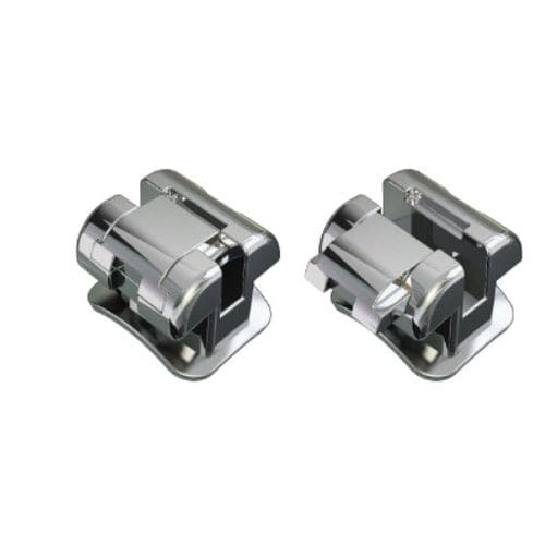 Bracket ortodontici in metallo - ZEUS-P - GNI Co.,Ltd - di autolegatura