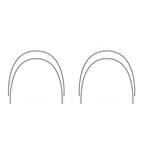 Filo ortodontico arrotondato - ASS series - GNI Co.,Ltd - rettangolare / in acciaio inossidabile