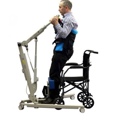 Verticalizzatore elettrico - Ardoo Caresafe 140 Hoist and StandAid Combo - Polymorit Ltd / Ardoo Caresafe Limited - con rotelle / con imbracatura / per deambulazione