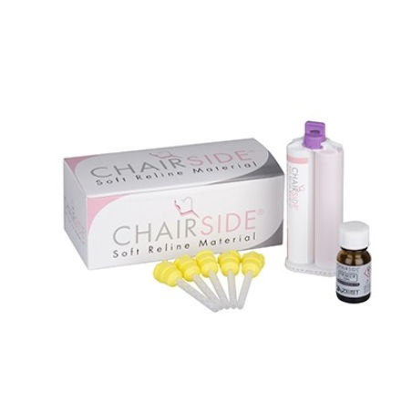 Materiale odontoiatrico in silicone - CHAIRSIDE® Soft Reline - Zest Dental Solutions - per ricostruzione dentale