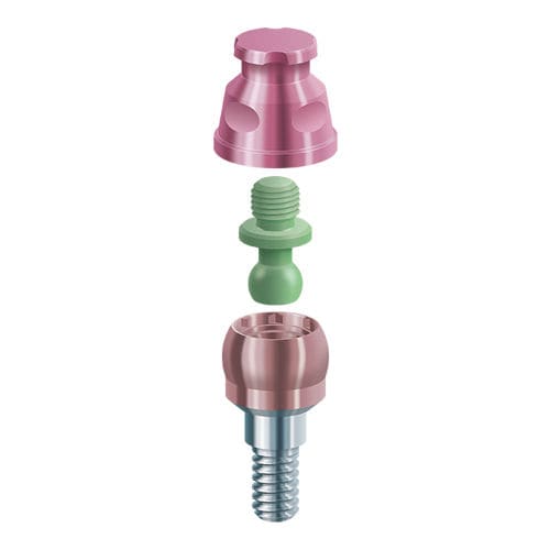 Kit di pilastri dentali in titanio - LOCATOR F-Tx® - Zest Dental Solutions