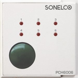 Sistema di chiamata infermiera IP - PCH6006 - Sonelco - per WC / medico