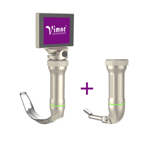 Videolaringoscopio con video monitor integrato - VM120 - Vimac - con lama