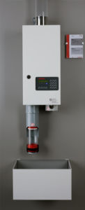 Impianto di posta pneumatica ospedaliero - EWS Station - Aerocom UK