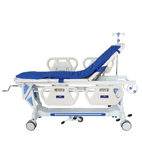 Barella con carrello per blocco operatorio - FG-F-05 - Fangge Medical - passamalati / per terapia intensiva / di emergenza