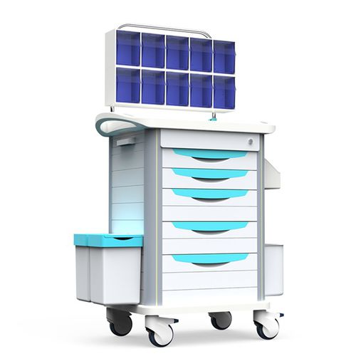 Carrello ospedaliero - FG-S-03 - Fangge Medical - per anestesia / portamedicinali / portarifiuti