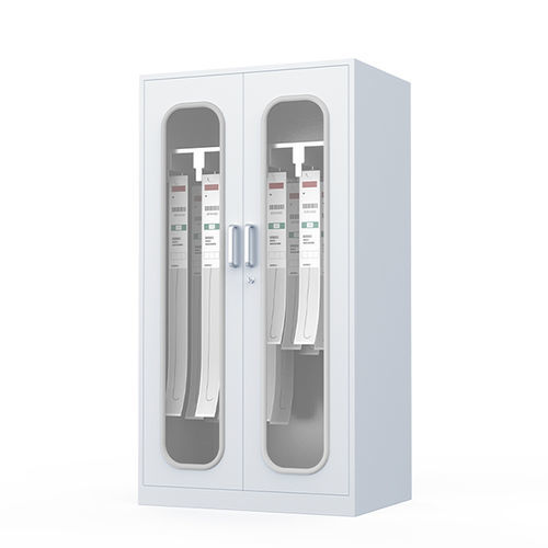 Armadio portacateteri - D07 - Fangge Medical - per ospedale / con sportello / in acciaio inossidabile