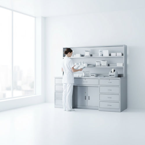 Armadio per ospedale - D04 - Fangge Medical - con cassetti / sterile / in acciaio inossidabile
