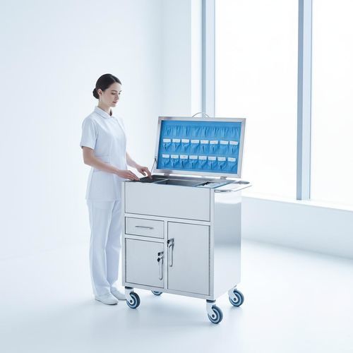 Carrello di emergenza - B15 - Fangge Medical - per terapia intensiva / ospedaliero / per trattamenti