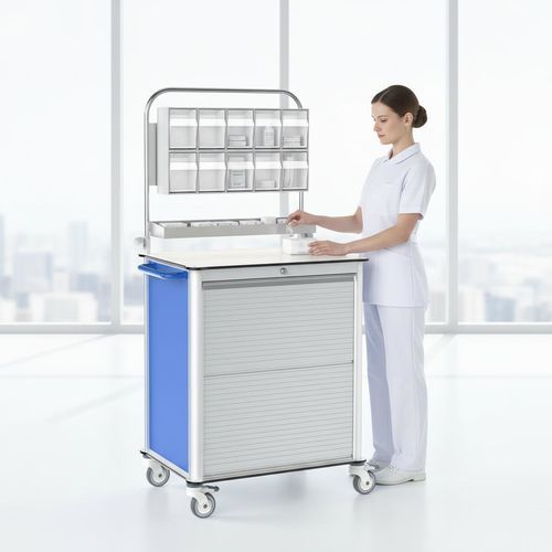 Carrello per anestesia - FG-PW-C609001AL - Fangge Medical - ospedaliero / per consumabili / di trasferimento