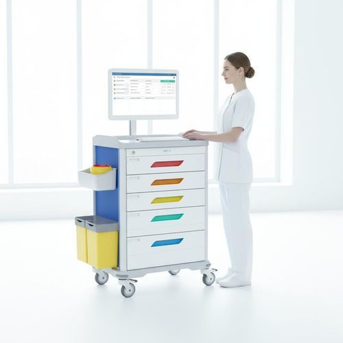 carrello informatico medico - Fangge Medical