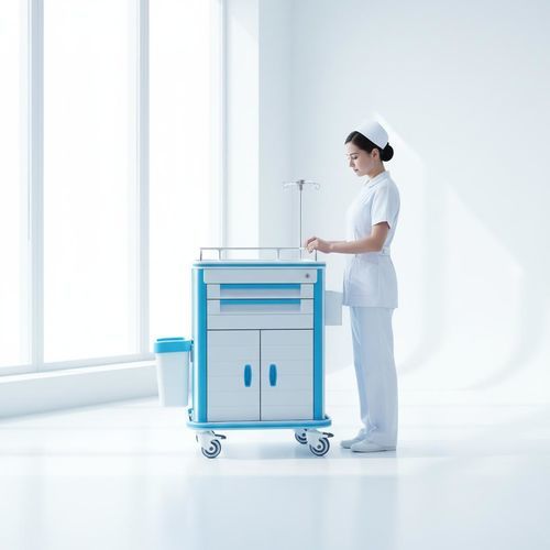 Carrello ospedaliero - FG-A-04 - Fangge Medical - di emergenza / per strumenti / per defibrillatore