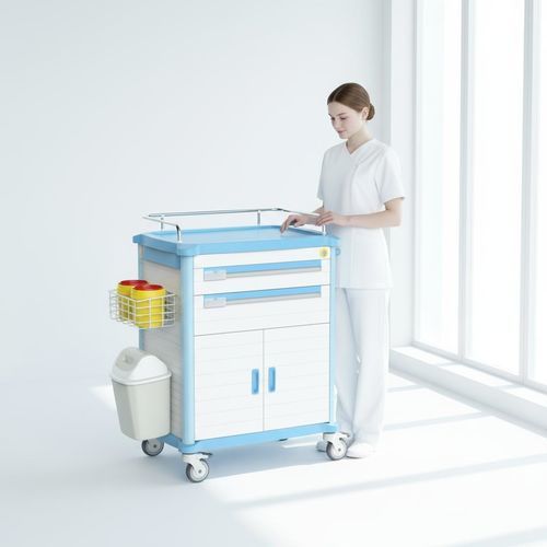 Carrello medico - FG-B-06 - Fangge Medical - portamedicinali / per trattamenti / in acciaio inossidabile