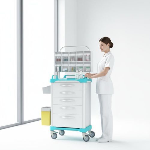 Carrello per anestesia - FG-L-02 - Fangge Medical - per sala operatoria / per terapia intensiva / ospedaliero