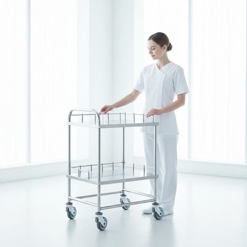 Carrello ospedaliero - B19 - Fangge Medical - per strumenti / di trasporto / in acciaio inossidabile