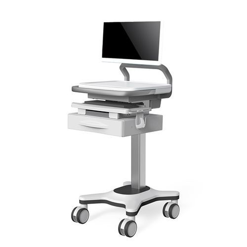 Carrello informatico per pannello PC - FG-H-01 - Fangge Medical - point of care / con batteria / con cassetti