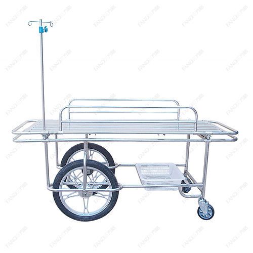 Barella con carrello da trasporto - B01 - Fangge Medical - di emergenza / passamalati / per convalescenza