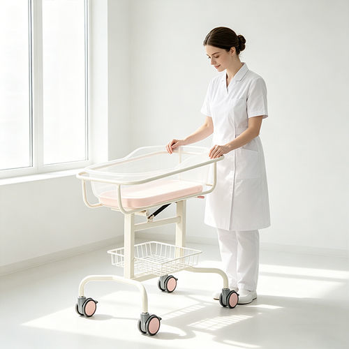 Culla pediatrica ad altezza regolabile - A06 - Fangge Medical - Trendelenburg / con rotelle
