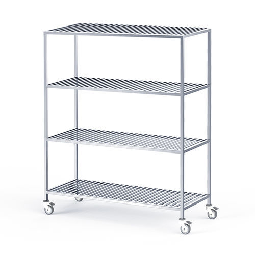Rack di stoccaggio di sterilizzazione - D10 - Fangge Medical - con rotelle / in acciaio inossidabile