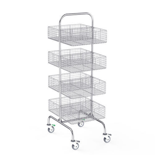 Carrello per materiale sterile - B42B - Fangge Medical - per cestelli di sterilizzazione / ospedaliero / per consumabili