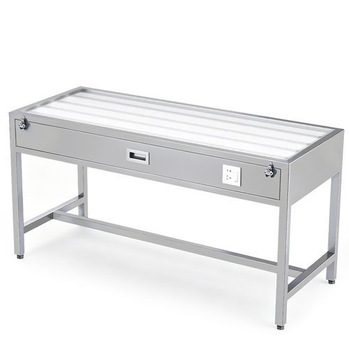 Tavolo portastrumenti su tavolo operatorio - D17A - Fangge Medical - in acciaio inossidabile / manuel