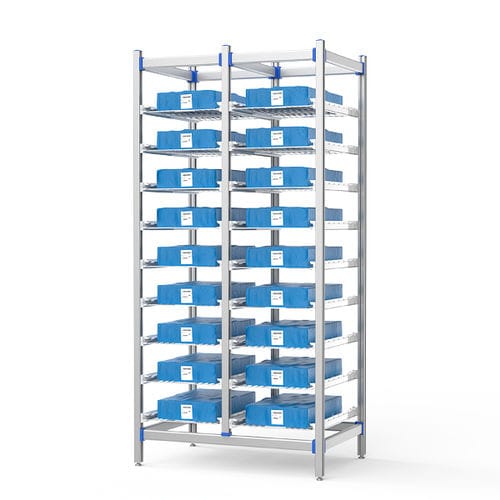 Scaffalatura modulare - FG-L-4009F02 - Fangge Medical - per contenitori / per cestelli / per farmacia