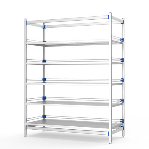 Scaffalatura 5 ripiani - FG-B-05F - Fangge Medical - per contenitori / per cestelli / per farmacia