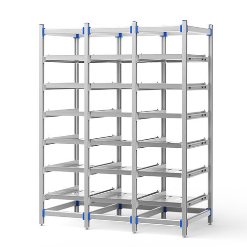 Scaffalatura modulare - FG-T-406F03 - Fangge Medical - per contenitori / in acciaio inossidabile