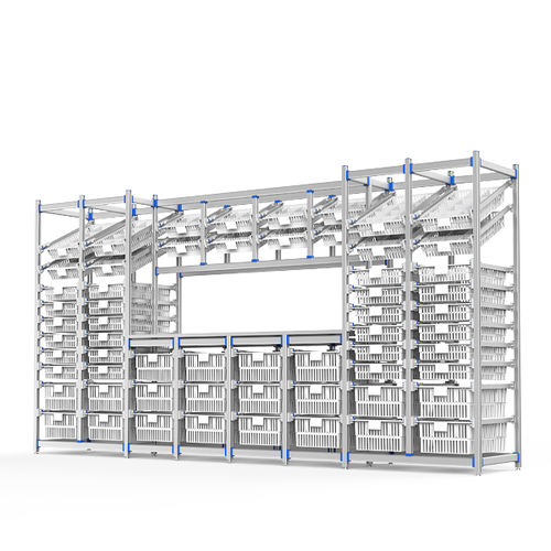 Scaffalatura modulare - FG-P-4010F/3F04/2F02 - Fangge Medical - per cestelli / in acciaio inossidabile / in alluminio