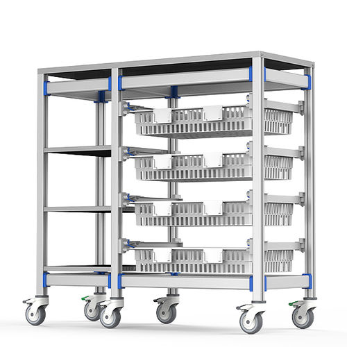 Carrello di emergenza - FG-PW-604F/B/3F - Fangge Medical - ospedaliero / di stoccaggio / per trattamenti