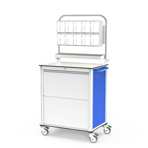 Carrello per anestesia - FG-PW-C609001AL - Fangge Medical - ospedaliero / per consumabili / di trasferimento