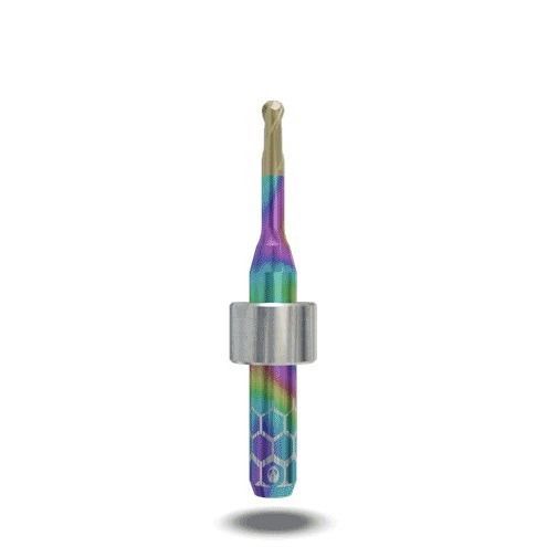Fresa odontoiatrica - CT.TTN.B2.30.6.160.50.X.R6 - Alien Tools GmbH - in carburo / in titanio / in ottone