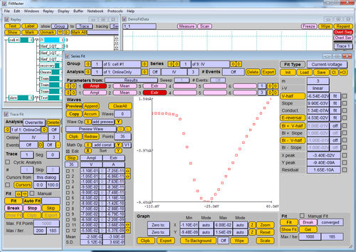 Software medico - FITMASTER - HEKA - da ricerca / da laboratorio / di analisi