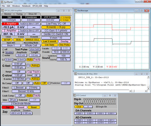 Software di controllo - EPCMaster - HEKA - da ricerca / da laboratorio