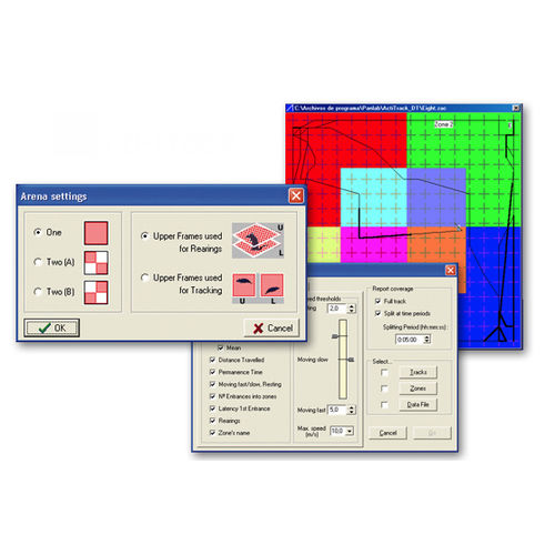 Software per sperimentazione animale - ACTITRACK  - Panlab - di analisi / di gestione dati / per reportistica