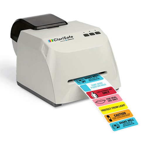 Stampante a getto d'inchiostro - ClariSafe™ - Addmaster Corp. - per etichette / medica / compatta