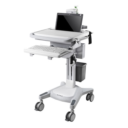 Carrello informatico ad altezza regolabile - HS-T-10 - Shandong HESOURCE Medical Equipment - modulare