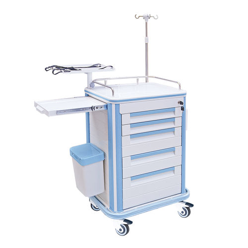 Carrello di emergenza - HS-D-05 - Shandong HESOURCE Medical Equipment - per uso generale / di carico / di servizio