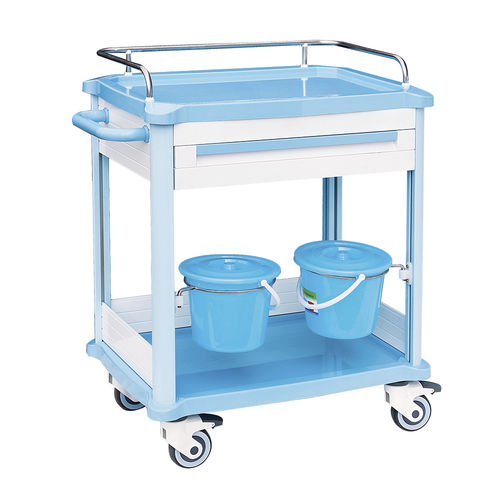 Carrello medico - HS-C-05 - Shandong HESOURCE Medical Equipment - per uso generale / per trattamenti / di servizio