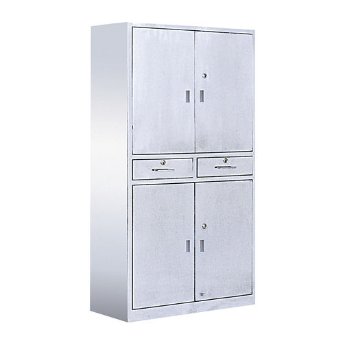 Armadio per ospedale - SS-HS-D07​ - Shandong HESOURCE Medical Equipment - con sportello / con cassetti / in acciaio inossidabile