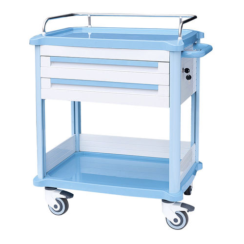 Carrello medico - HS-A-02 - Shandong HESOURCE Medical Equipment - per farmaci / di trasporto / di servizio